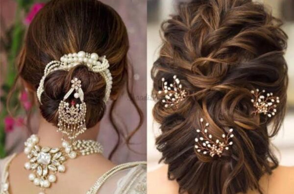 hair clips at wedding