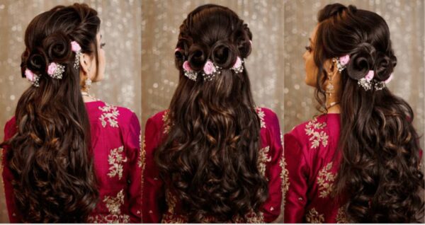 Bridal Hairstyles: half tied hairstyle 