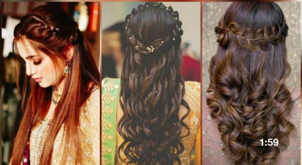 Bridal Hairstyles: curl hair 