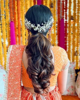 Bridal Hairstyle | हल्दी के लिए हेयर स्टाइल | Haldi Ceremony Ke Liye  Hairstyle | hairstyle for haldi bride | HerZindagi