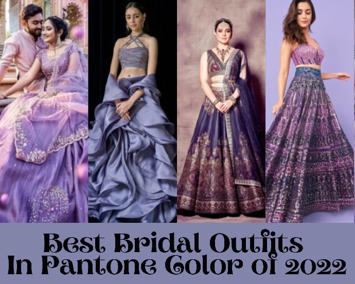 Bridal Outfits In Pantone Color