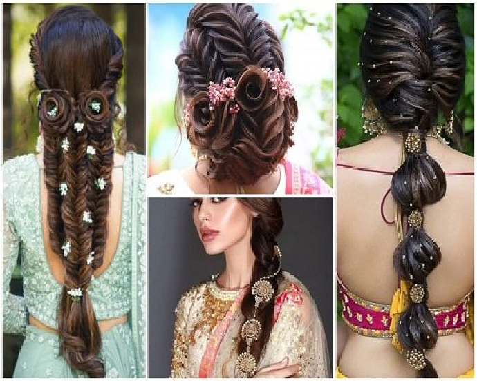 Top 10 Awesome Hairstyles For Mehndi Event