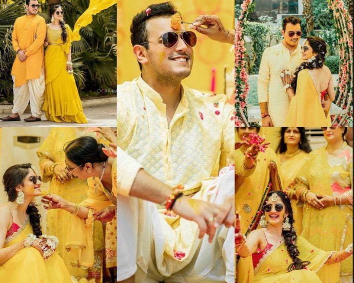 What color should we wear on a haldi function? - Quora